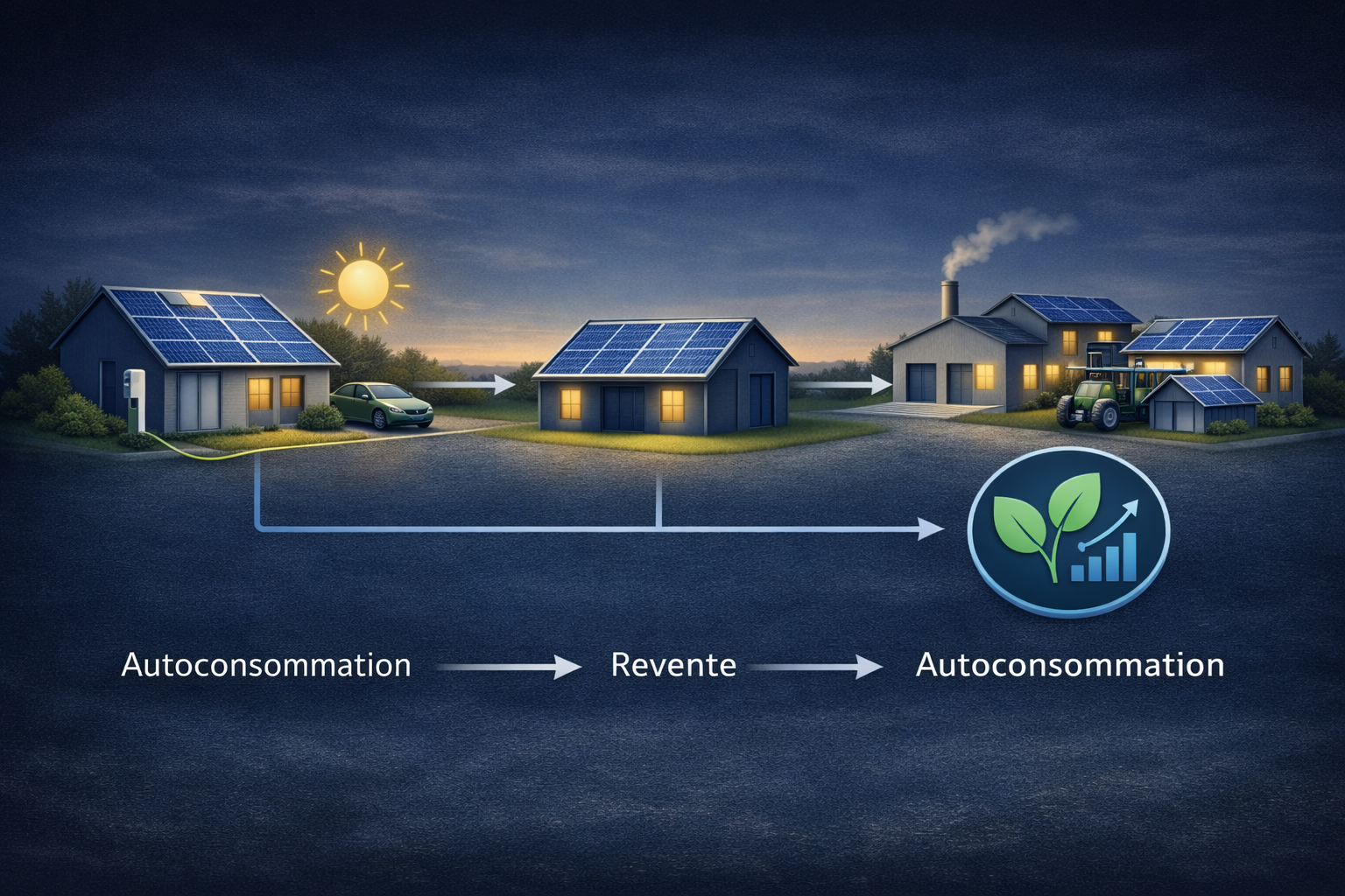 Les modèles économiques du solaire professionnel

